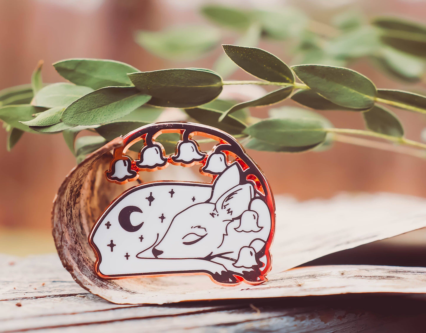Starlight Fawn Enamel Pin