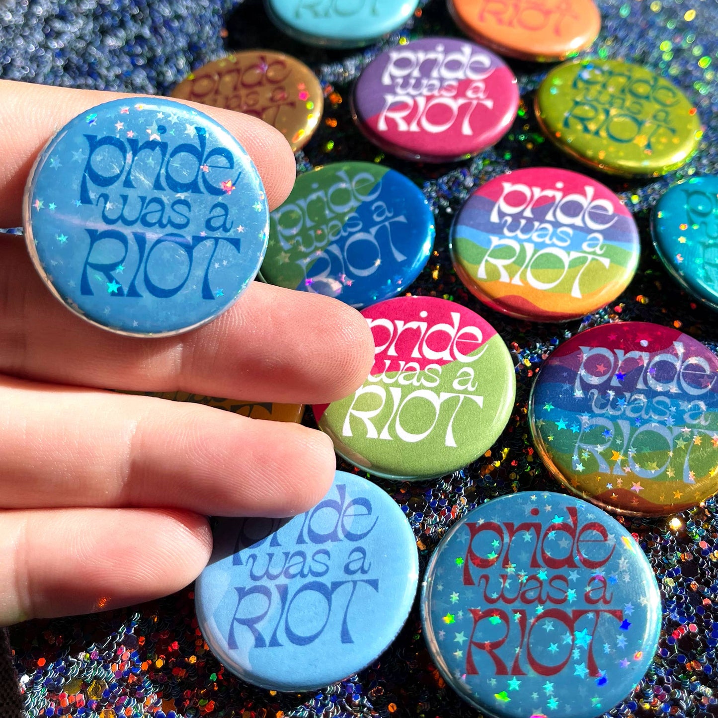 Pride Was a Riot Button