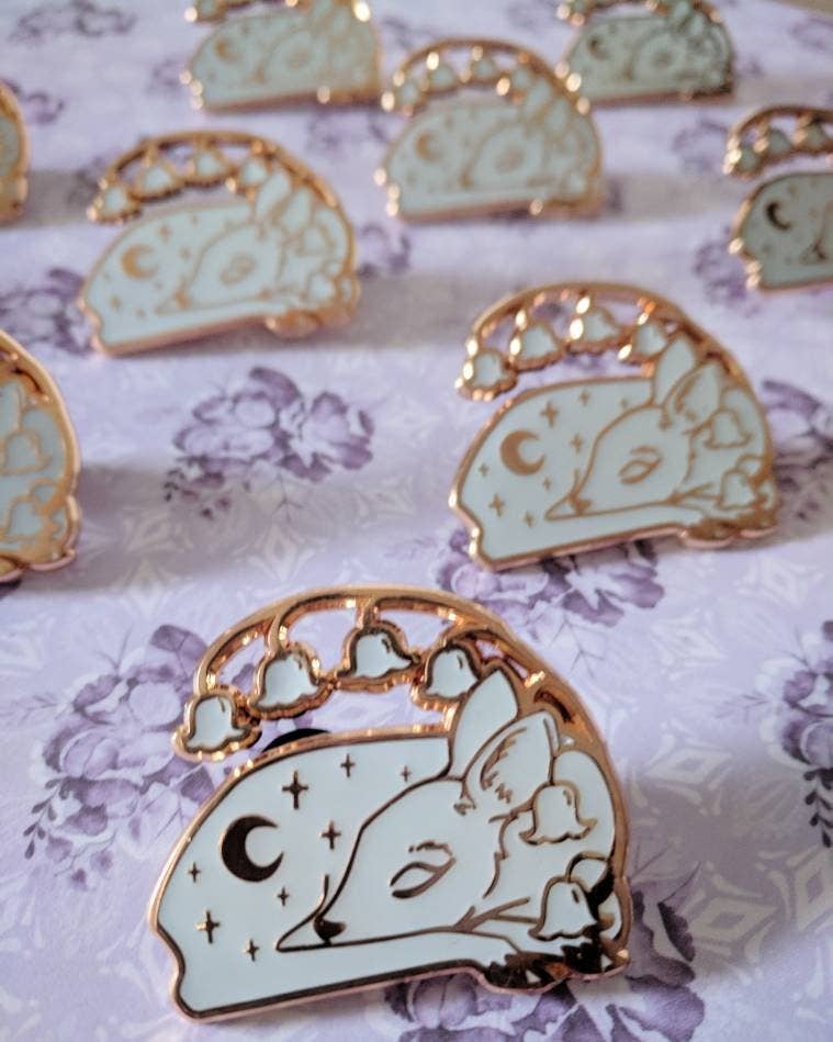 Starlight Fawn Enamel Pin