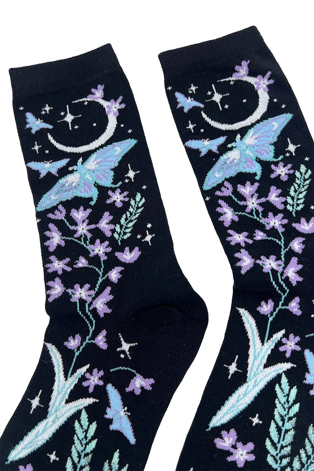Moonpetal Luna Moth Socks