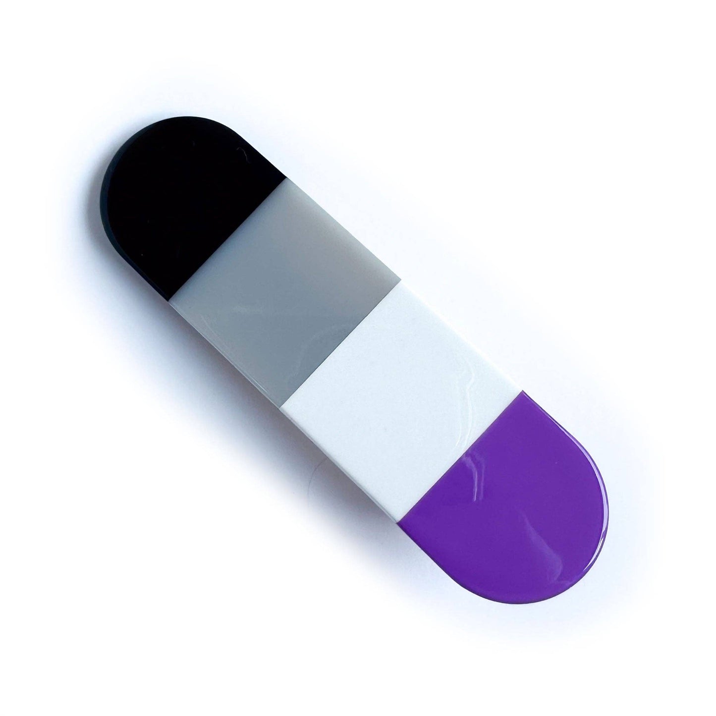 Asexual Pride Hair Clip