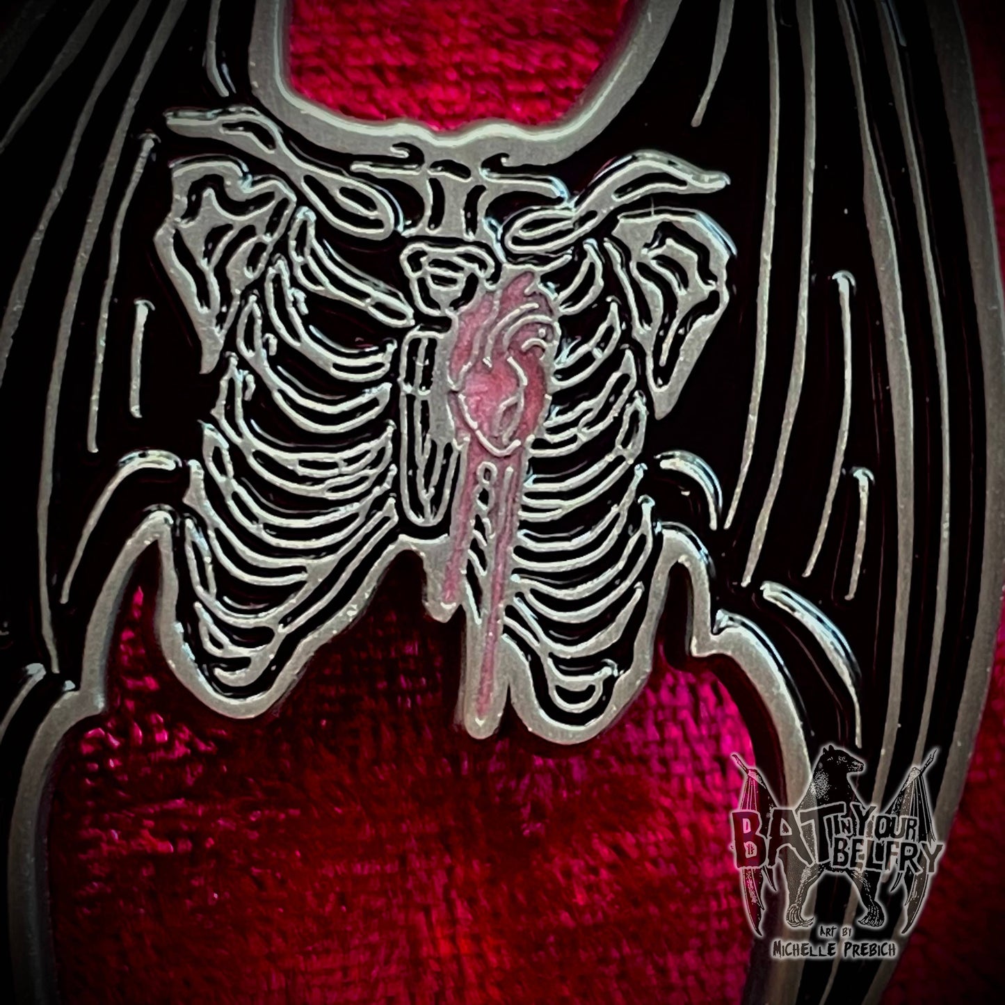 Hearts Condemn Us Enamel Pin