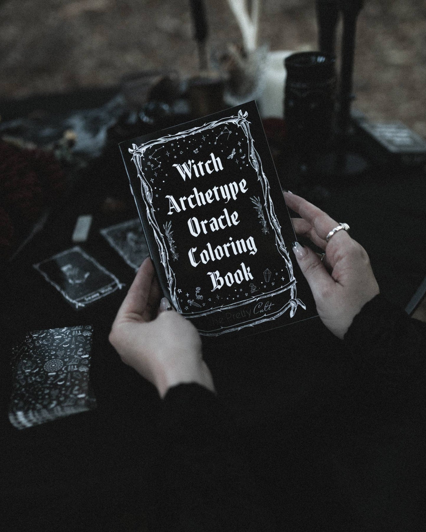 Witch Archetype Oracle Coloring Book