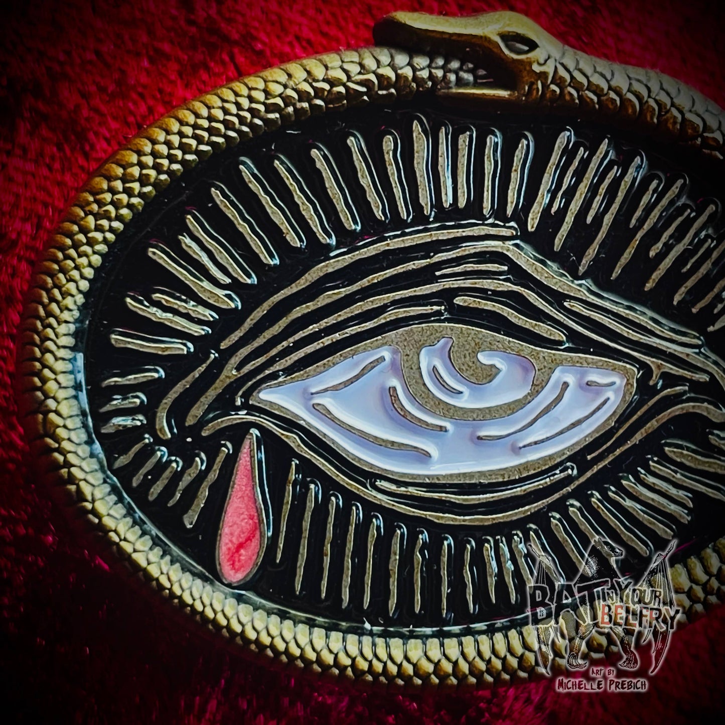 Dark Gift Eye Enamel Pin