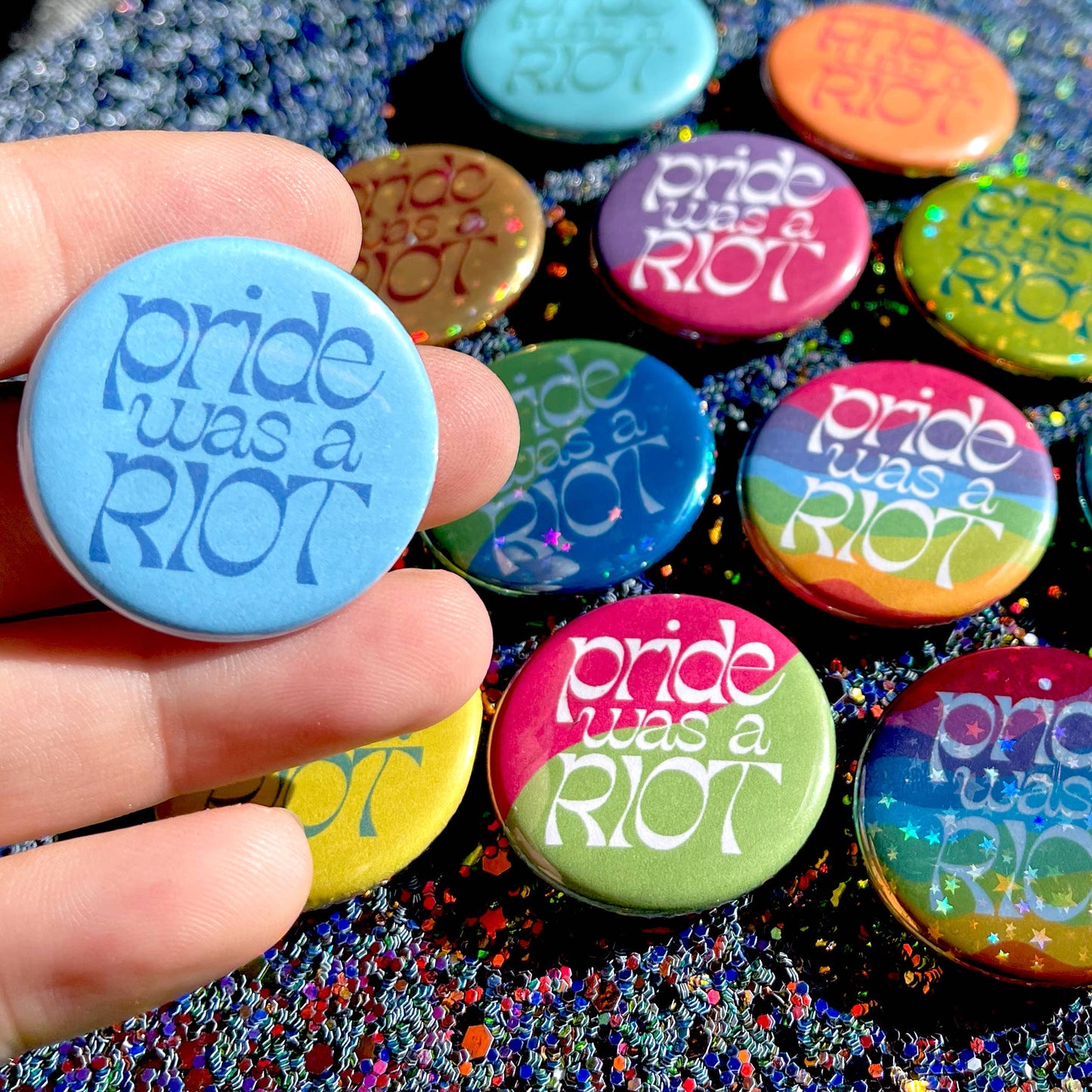Pride Was a Riot Button