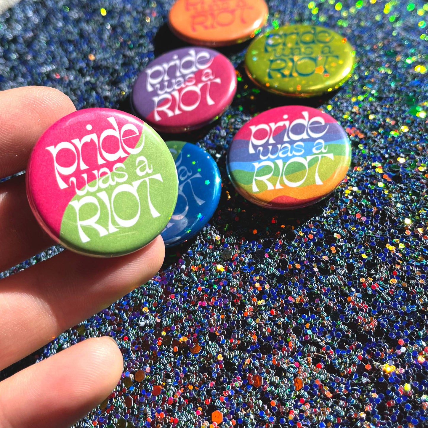 Pride Was a Riot Button