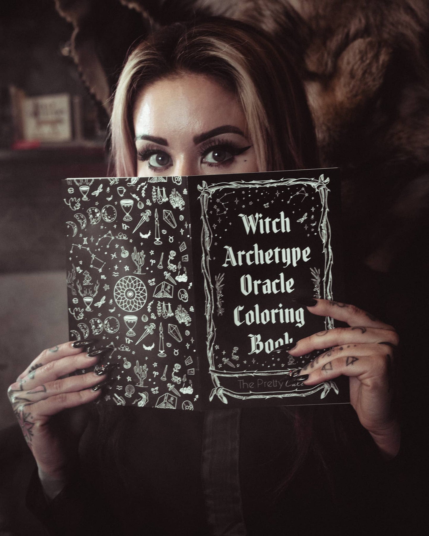 Witch Archetype Oracle Coloring Book