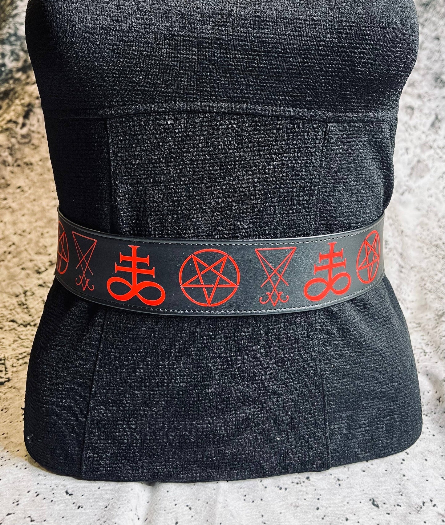 Occult Vegan Leather Belt