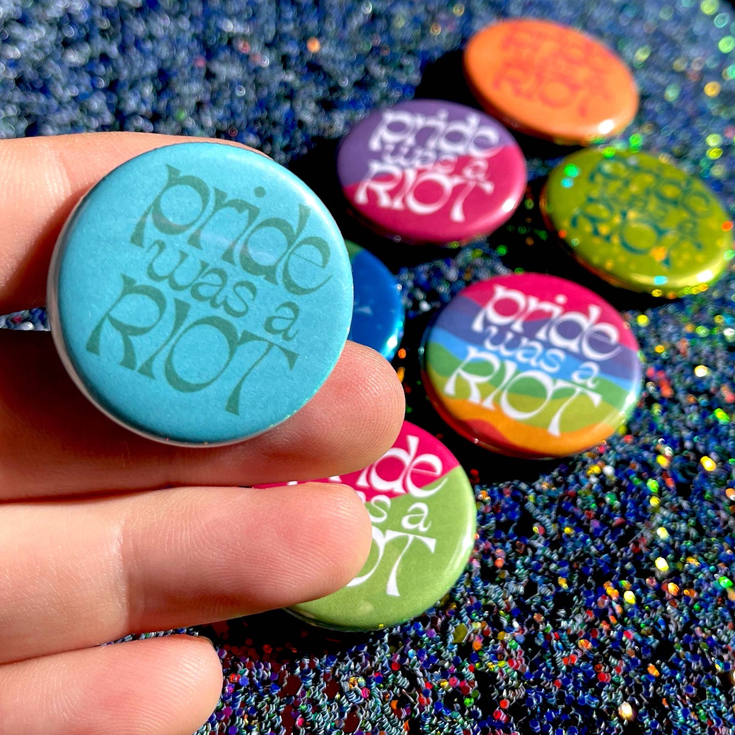 Pride Was a Riot Button