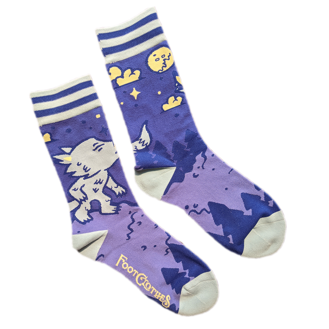 Cute Werewolf Socks