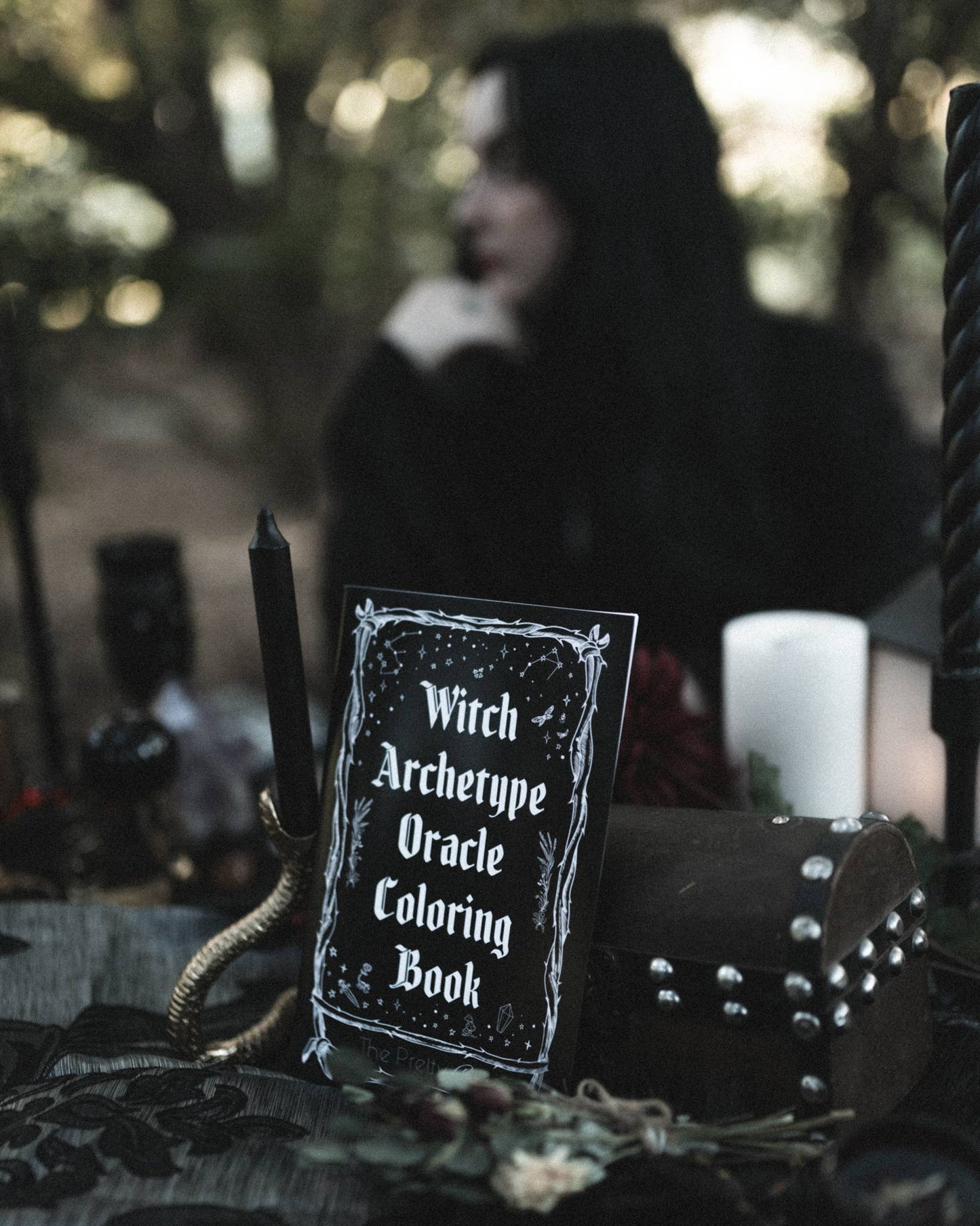 Witch Archetype Oracle Coloring Book