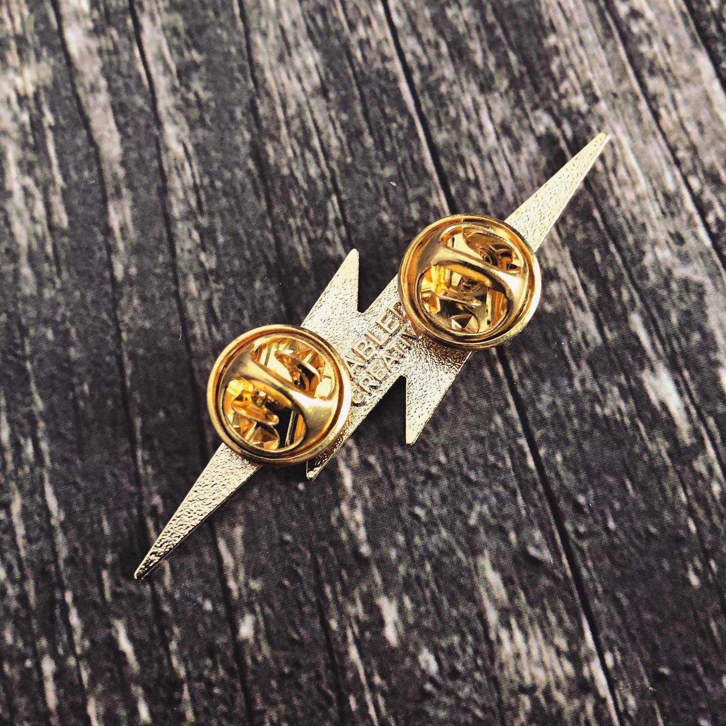 Lightning Enamel Pin