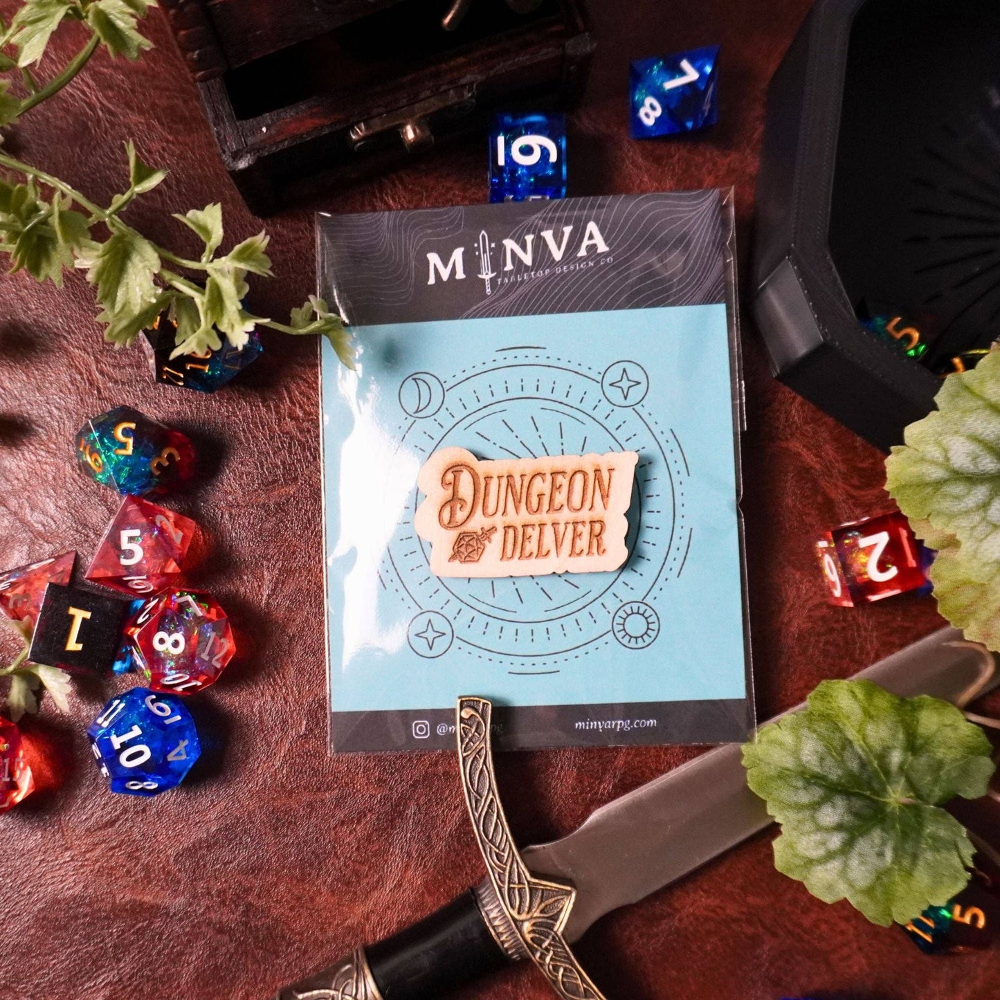 Dungeon Delver Wooden Pin