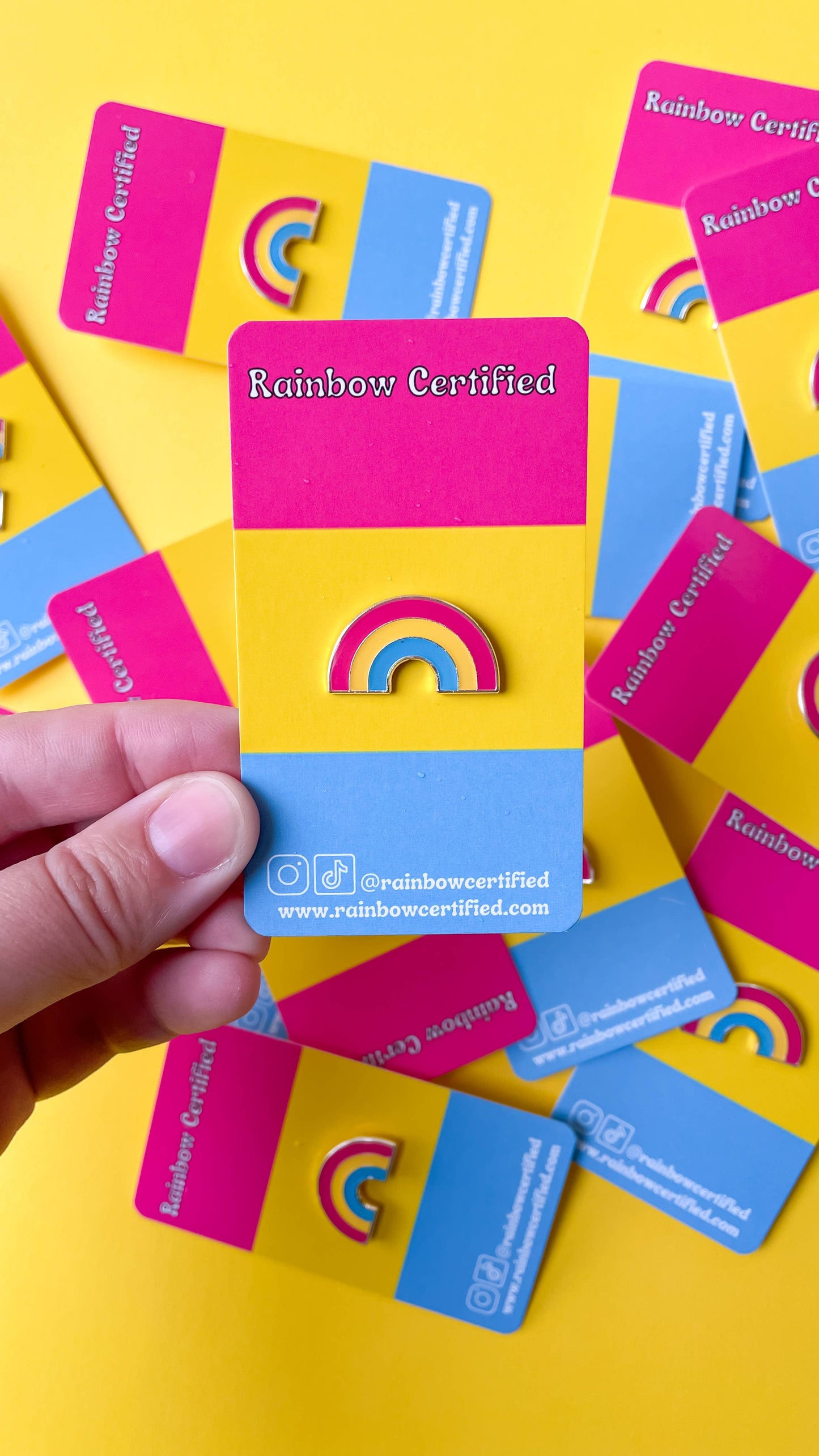 Pansexual Rainbow Pin