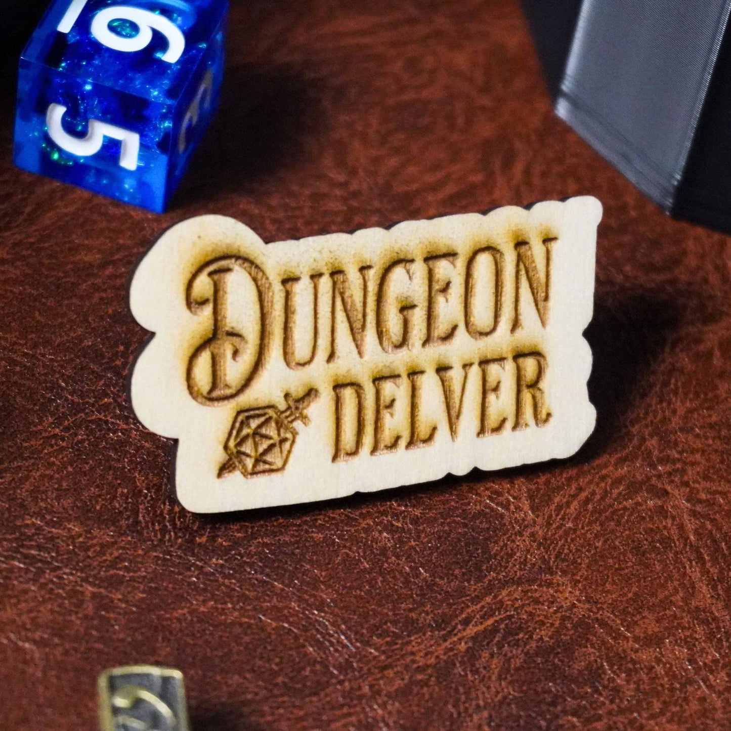 Dungeon Delver Wooden Pin