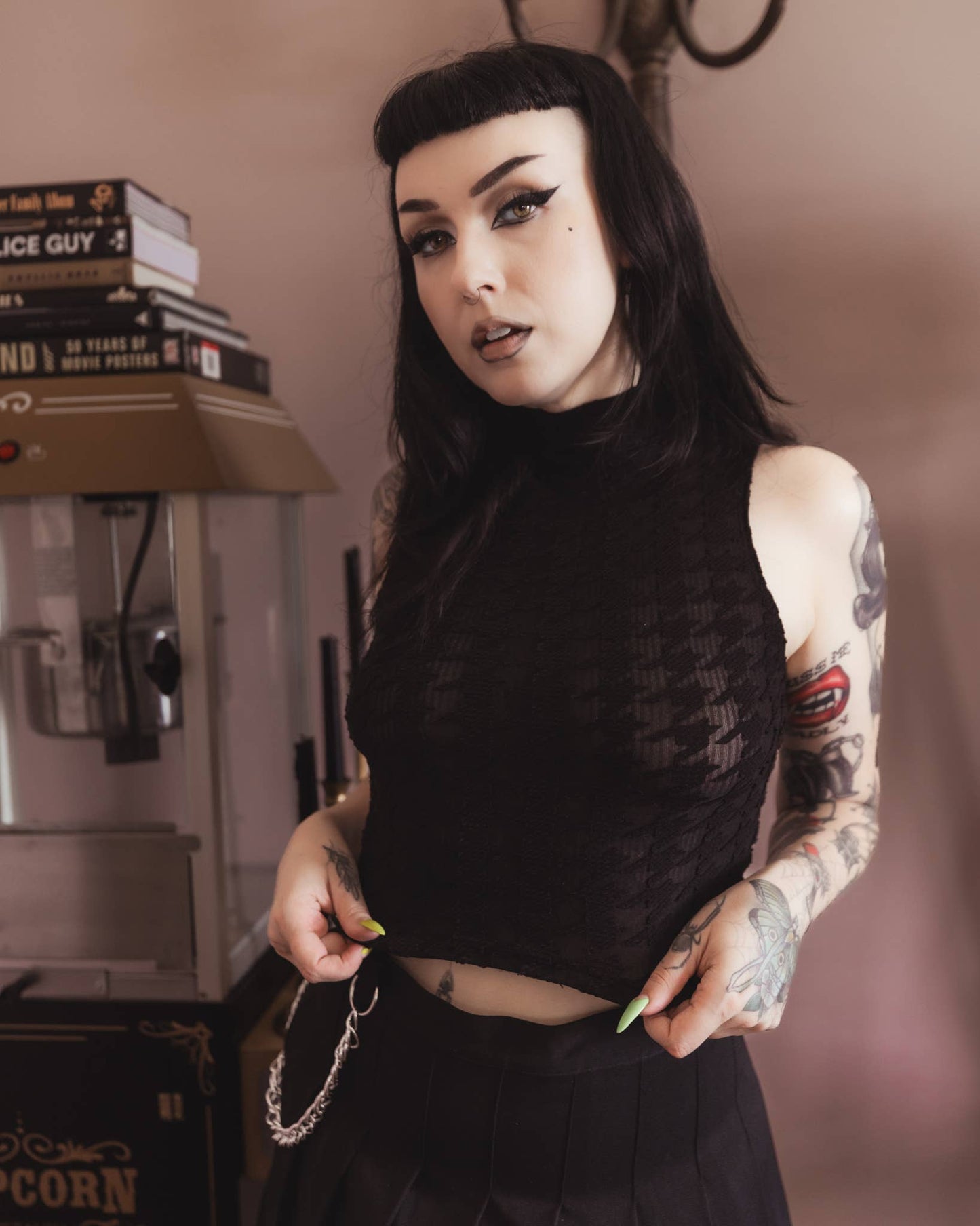 Hounds Of Hell Crop Top