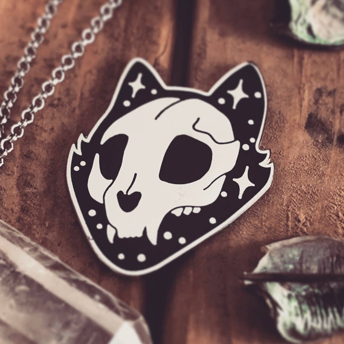 Space Cat Enamel Pin