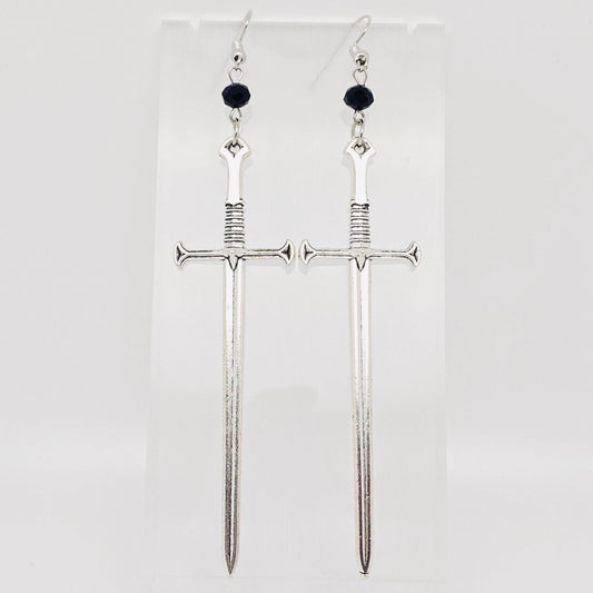 Long Sword Earrings