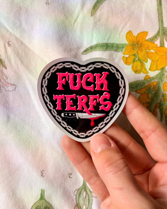 Fuck TERFs Sticker