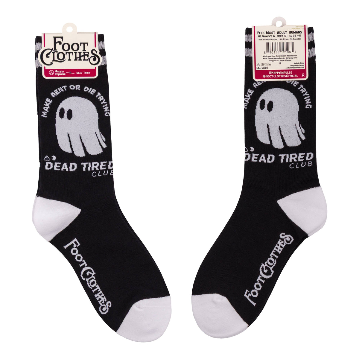 Dead Tired Crew Socks