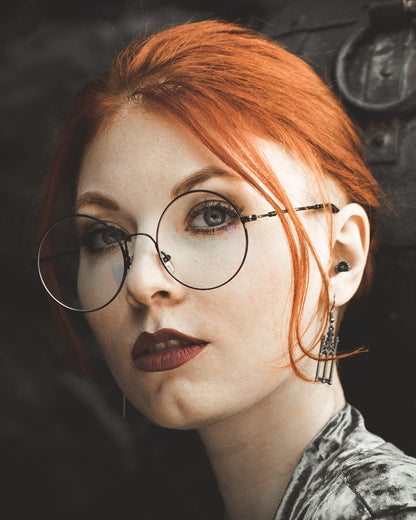 Cemetery Walks Earrings – Gothic Statement Jewelry