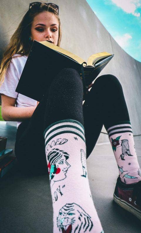 Tattooed Lady Socks