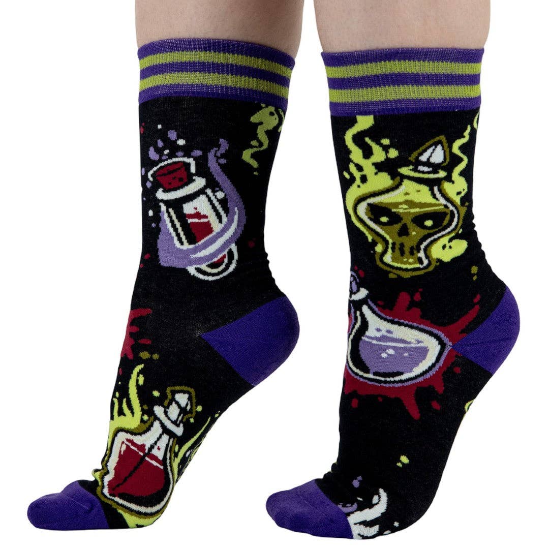 Vile Vials Crew Socks
