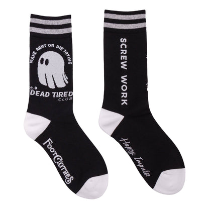 Dead Tired Crew Socks