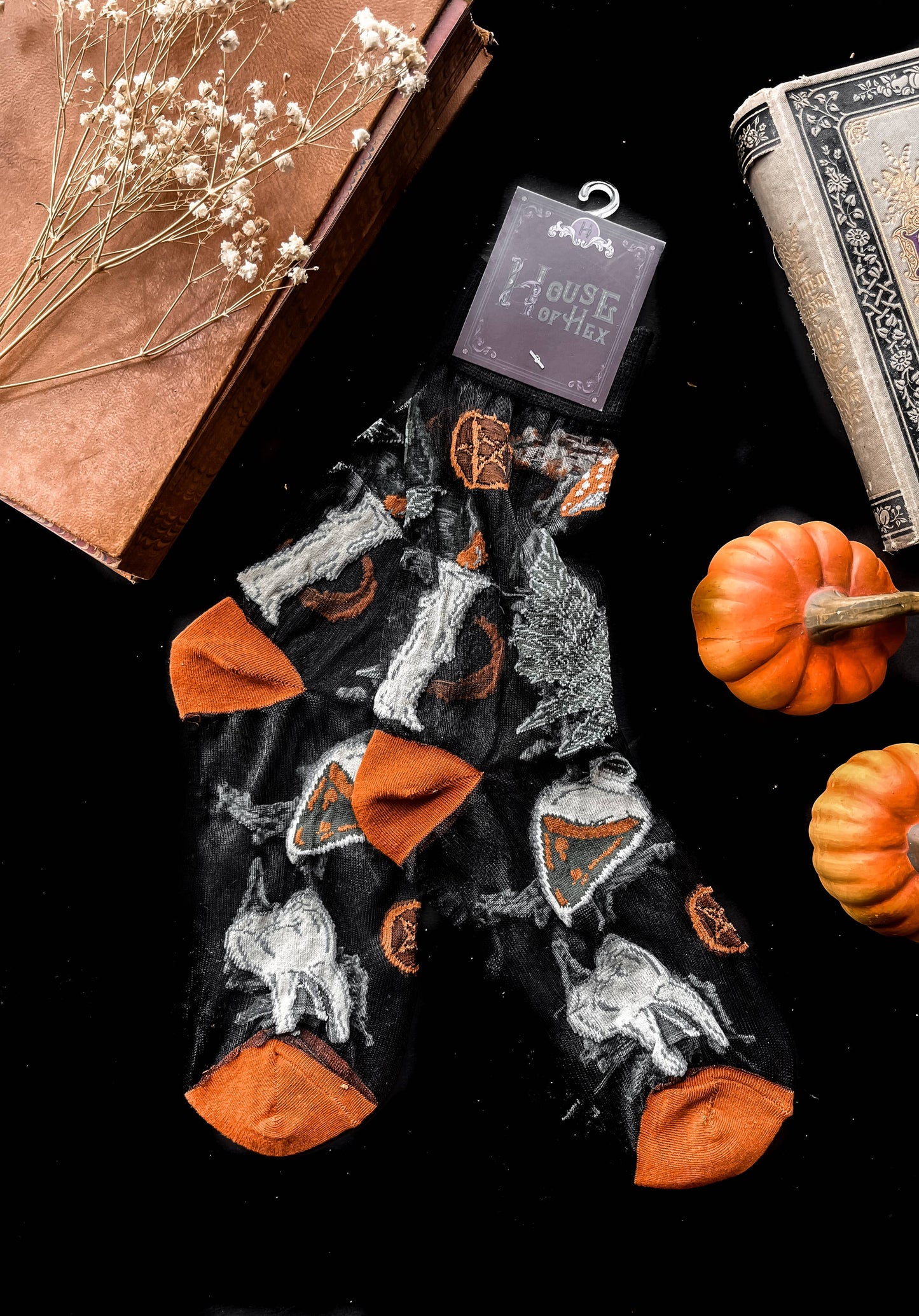 Magic Spell Socks | witch | Accessories | spooky | goth