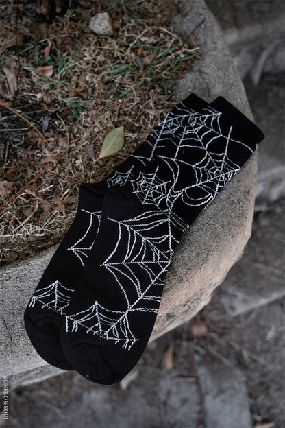 Nightweave Spiderweb Socks