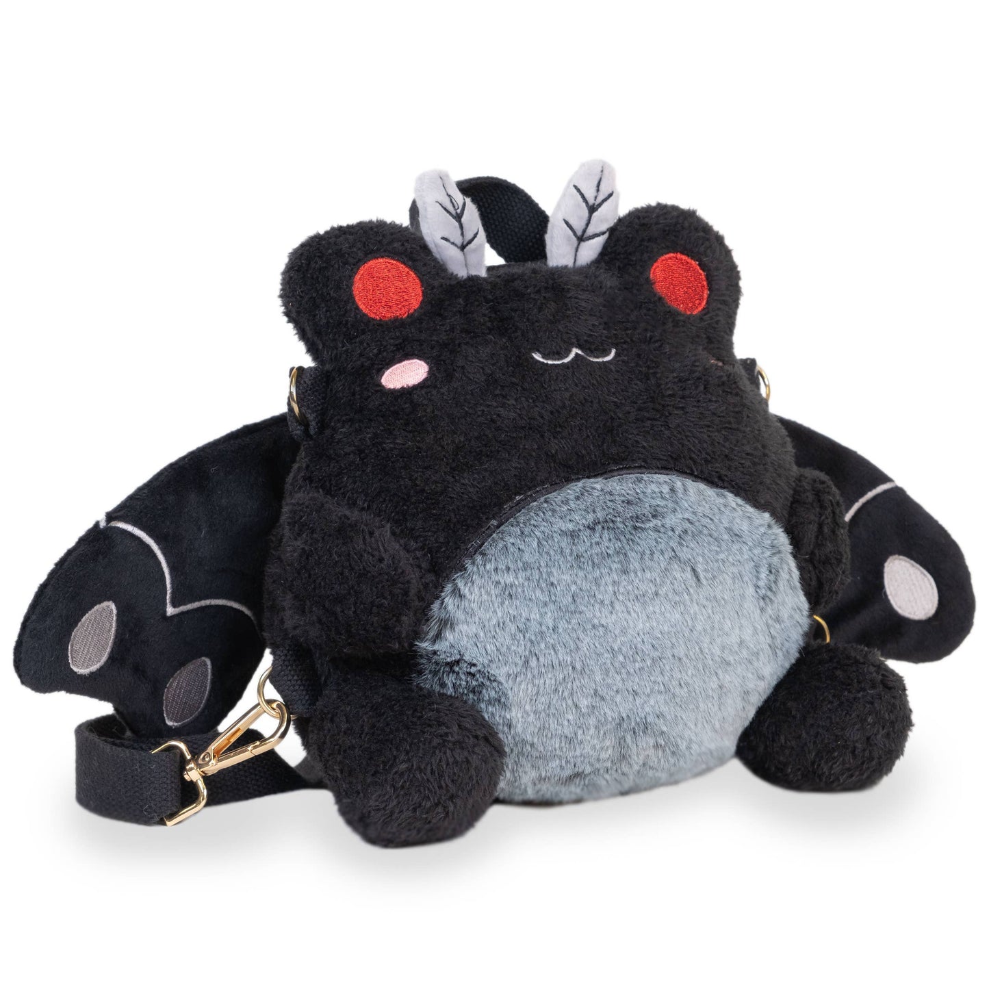 Mothman Wawa Backpack (Cute Kawaii Fluffy Moth Shoulder Bag)