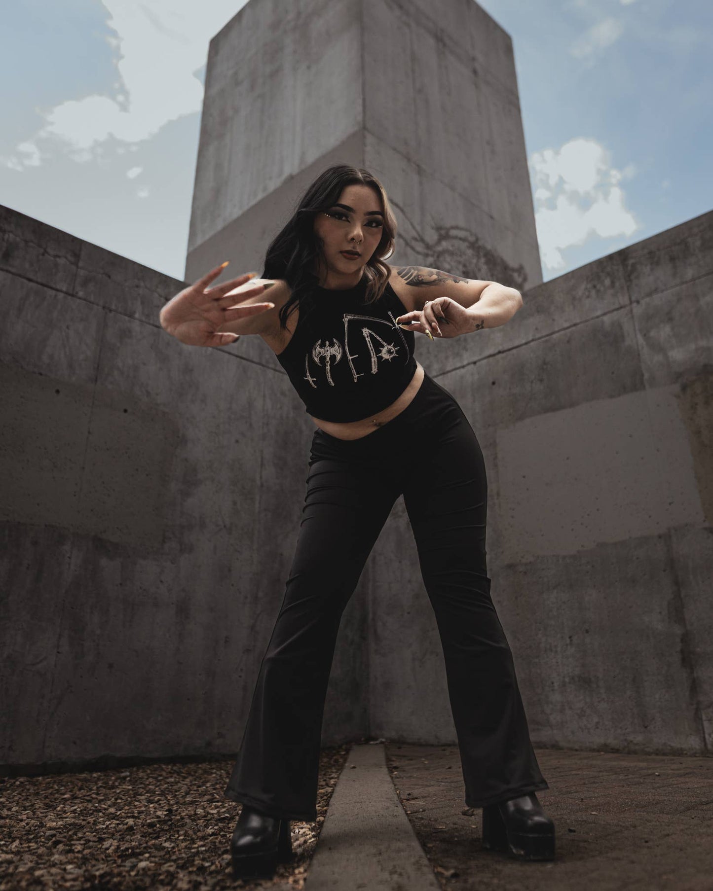 Van Helsing Crop Top
