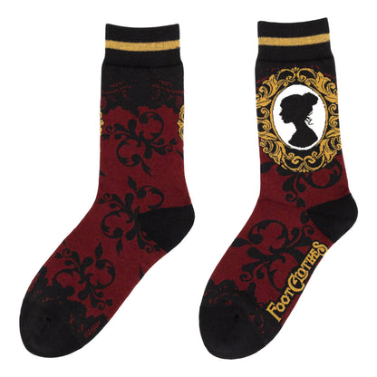 Mourning Brooch Crew Socks