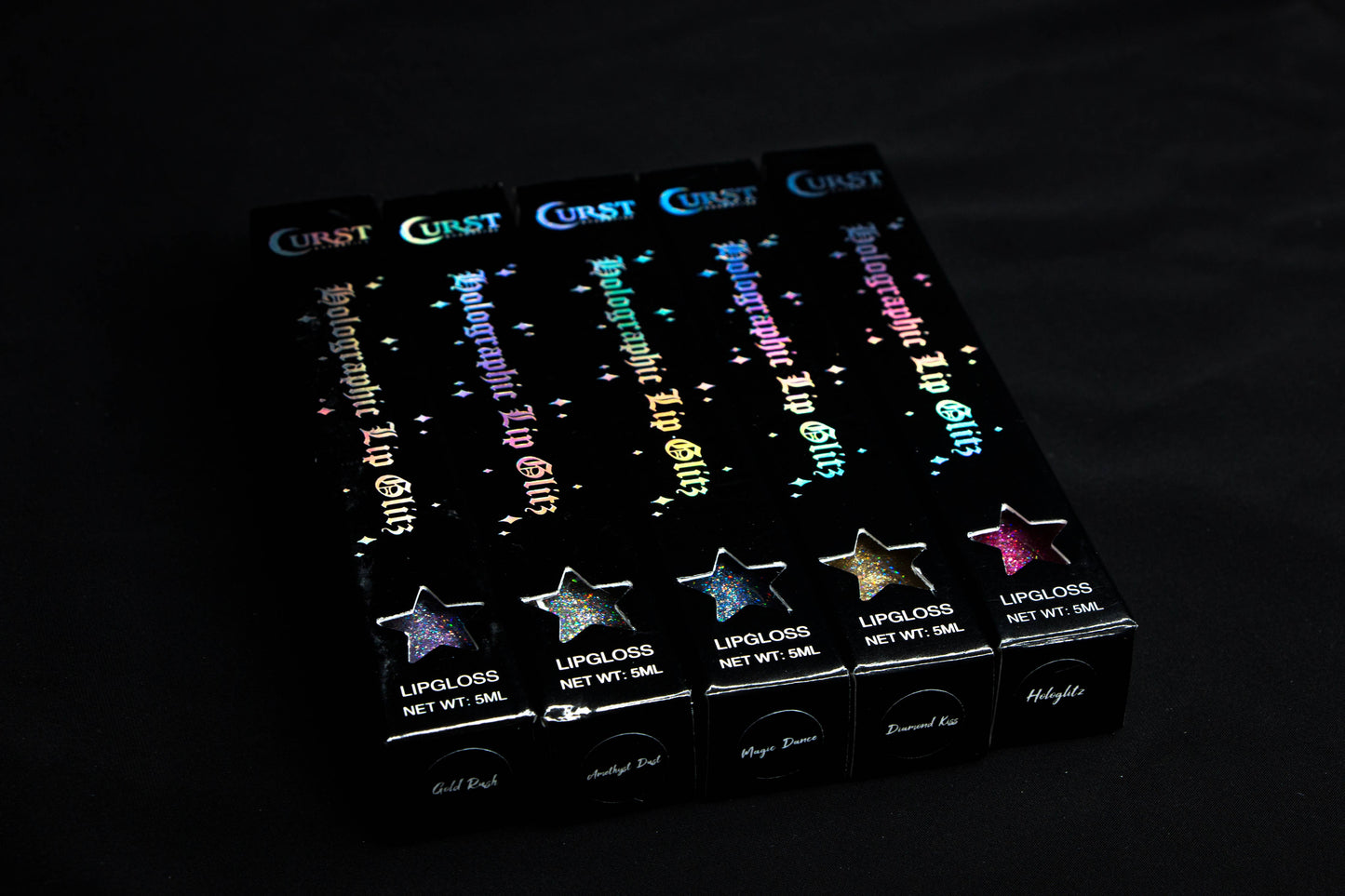 Holographic Lip Glitz - Gold Rush