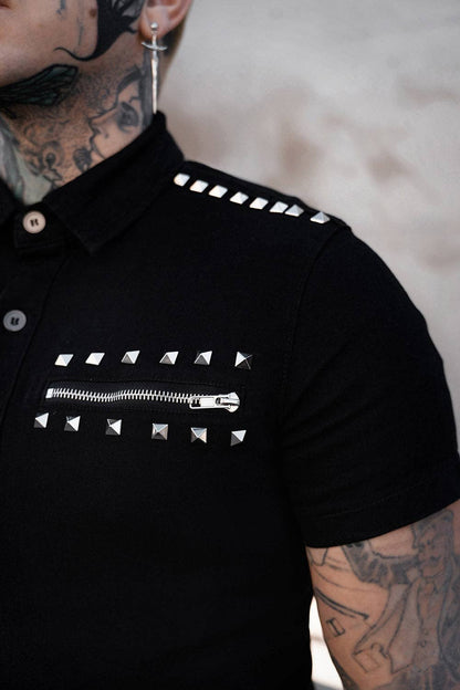 Shallow Grave Studded Shirt
