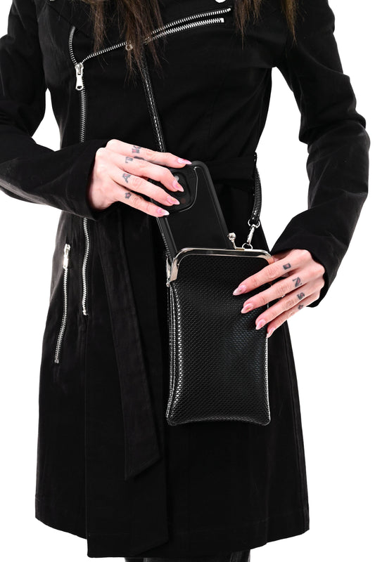 Mini Crossbody Bag - Apple Leather