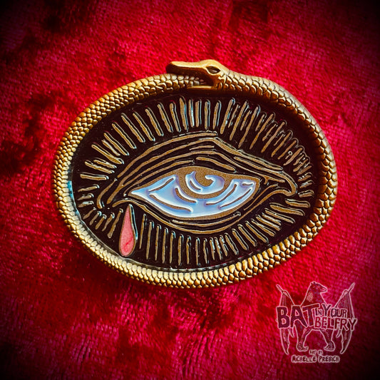 Dark Gift Eye Enamel Pin