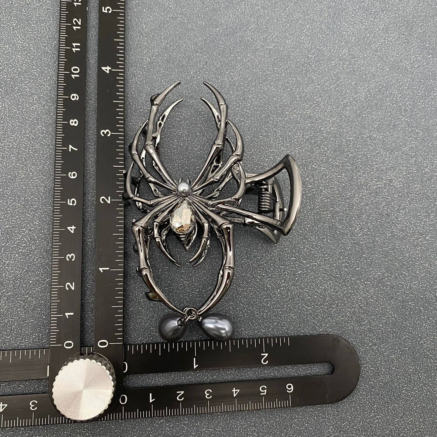Gothic Large Spider Hair Claw Clips - GT