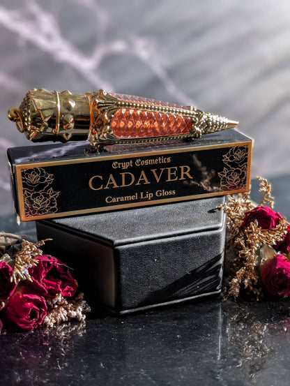 CADAVER - Warm nude caramel lip gloss