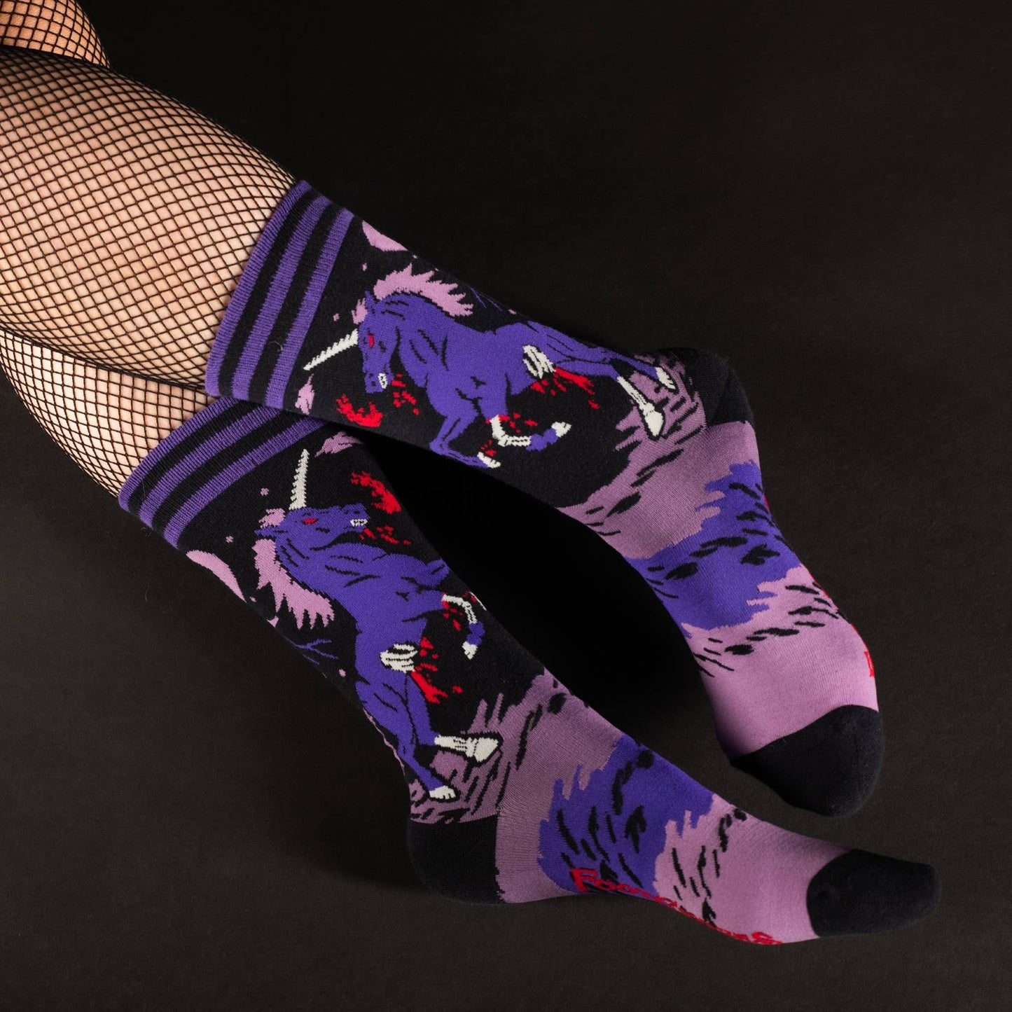 Evil AF Unicorn Socks