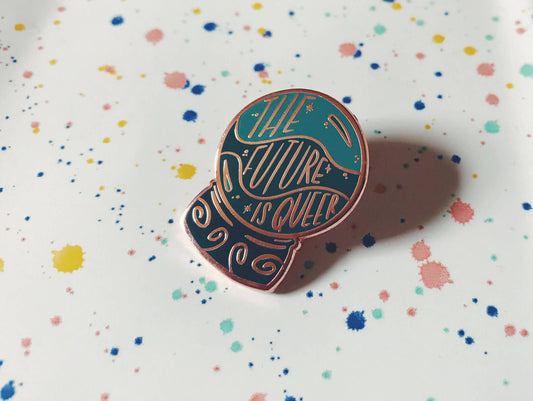 The Future is Queer Pin