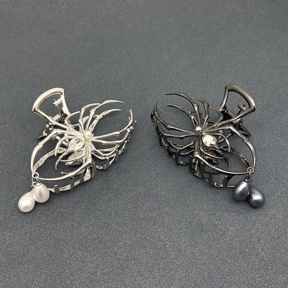 Gothic Large Spider Hair Claw Clips - GT