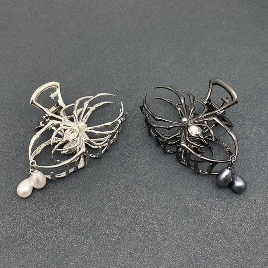 Gothic Large Spider Hair Claw Clips - GT