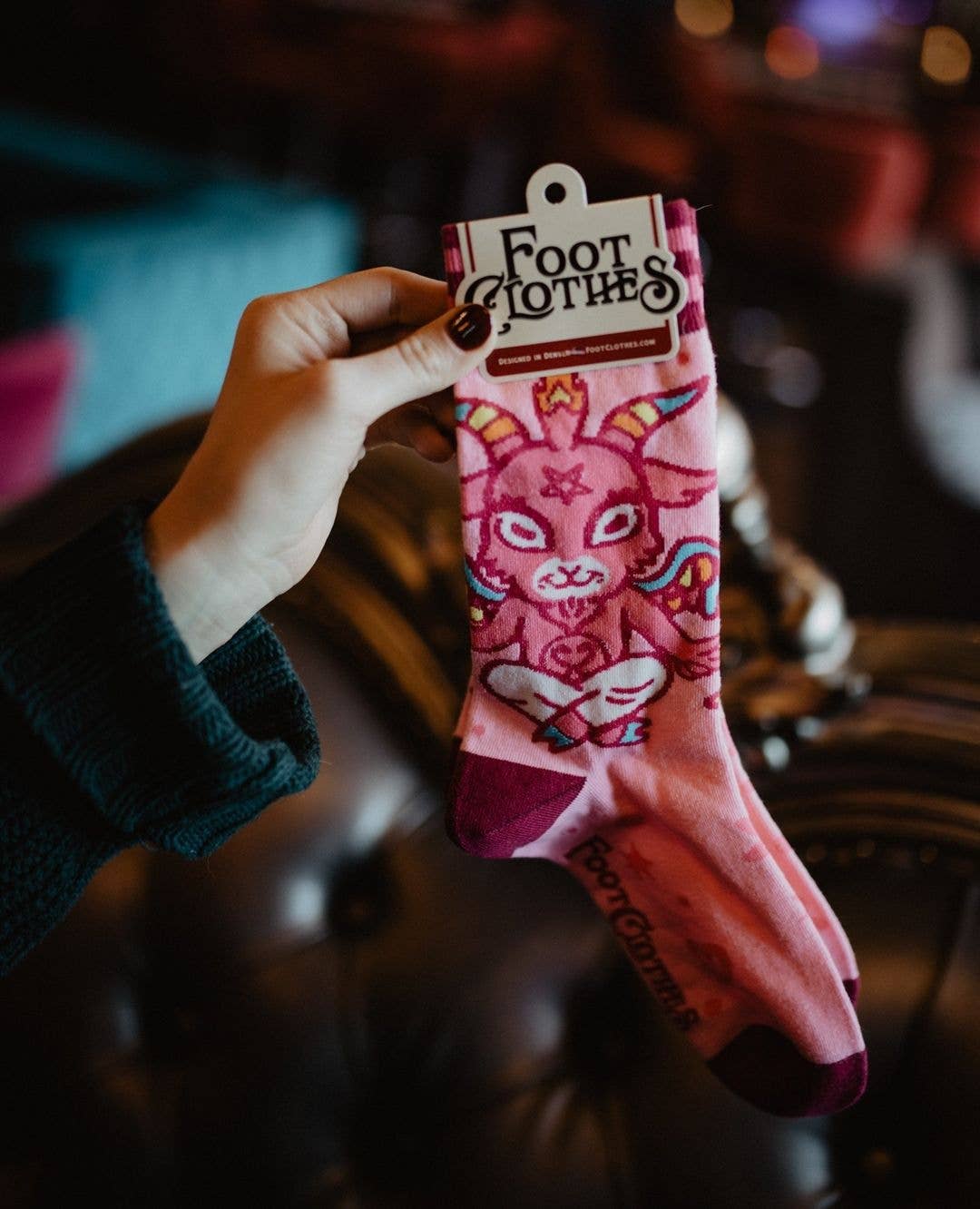 Cute Baphomet Socks