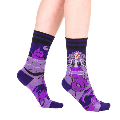 Death Siren Crew Socks