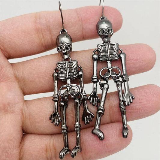 Skeleton Retro Earrings