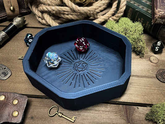 D20 Hexagon Dice Tray