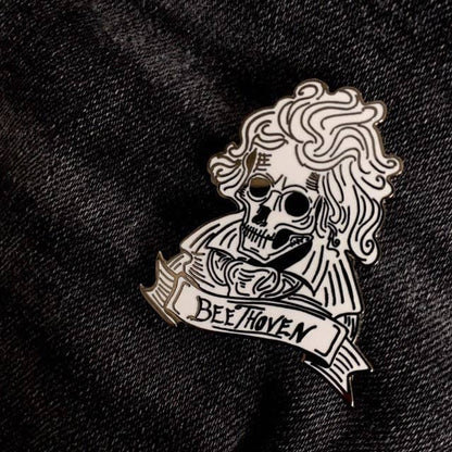 Ludwig Van Beethoven "Decomposer" Hard Enamel Pin