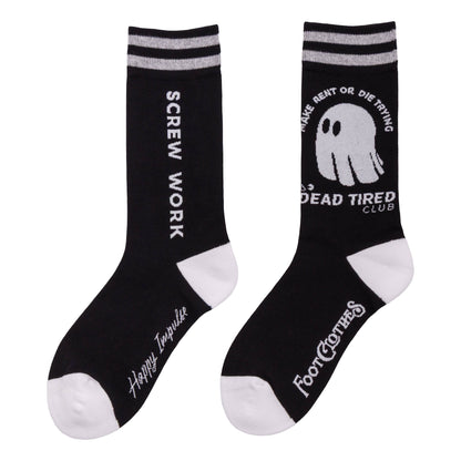 Dead Tired Crew Socks