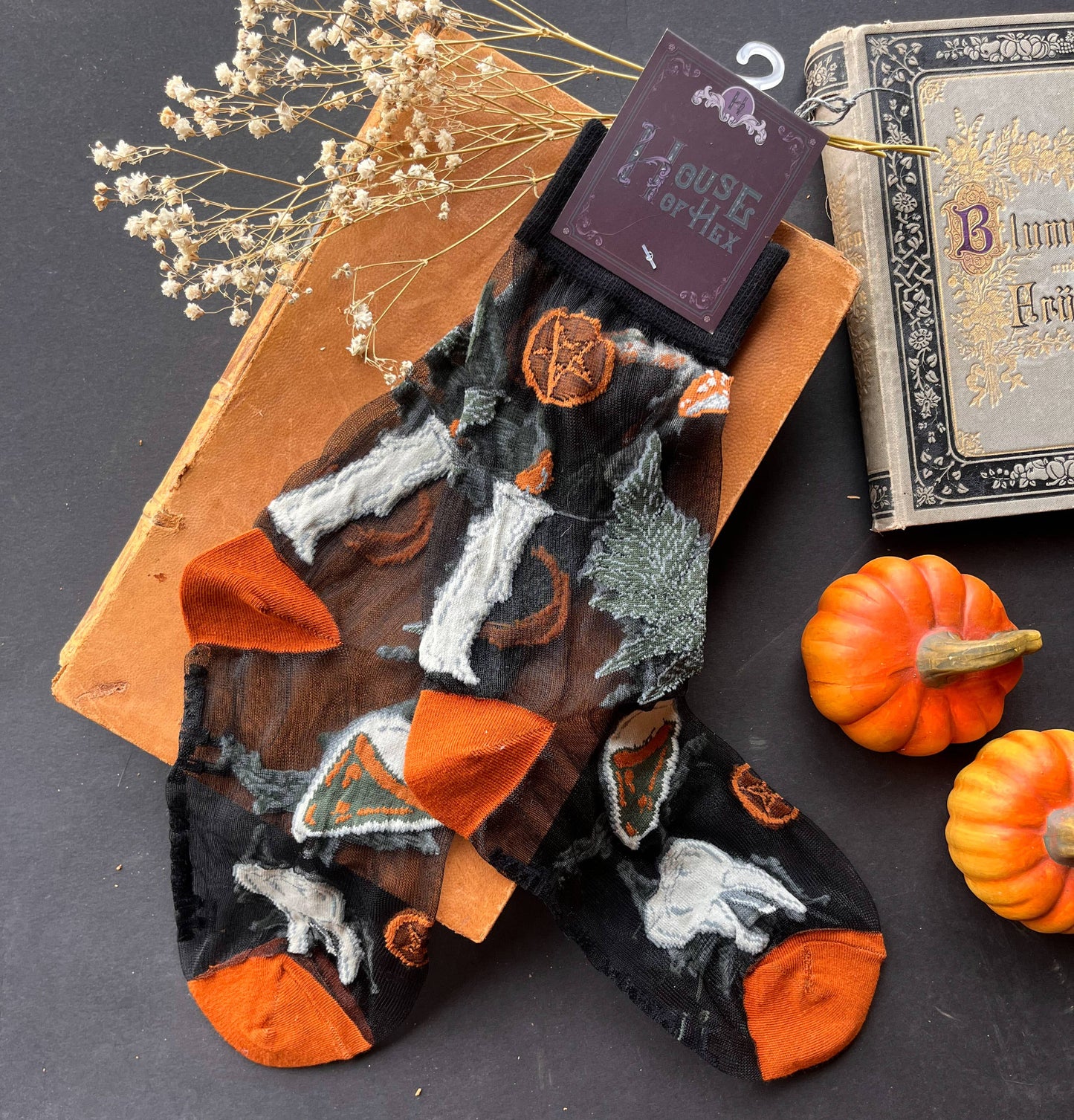 Magic Spell Socks | witch | Accessories | spooky | goth